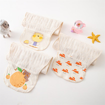 Summer new baby gauze sweat towel pure cotton sweat towel kindergarten childrens pad sling 0-1-2-3-4 years old