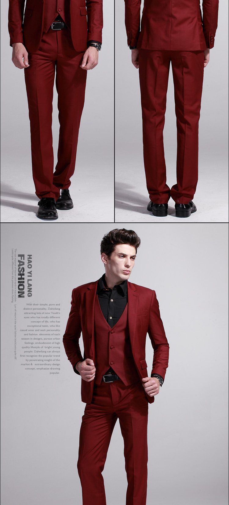 Costume homme en polyester pour printemps - Ref 1551088 Image 11
