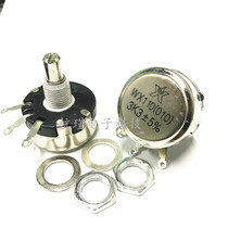 WX110 WX110 (WX010) Quality single ring line winding potentiometer 3K3 3 3K 5%