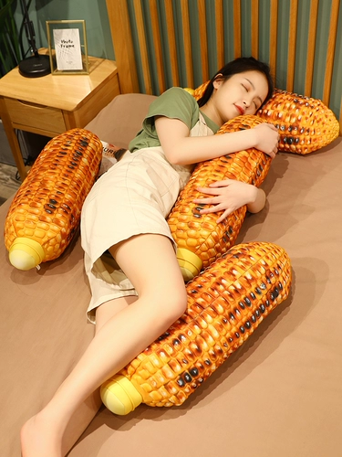 Реалистичная плюшевая игрушка, тряпичная кукла, подушка для сна, кукурузные зерна, подарок на день рождения