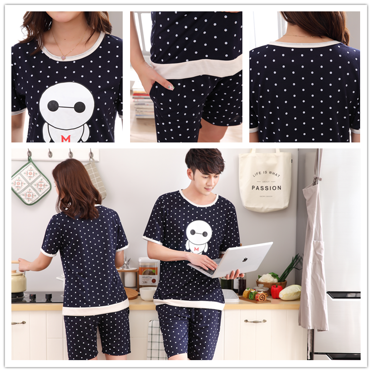 Pyjama mixte OTHER   en Coton à manche courte - Ref 3005042 Image 10