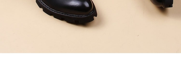 Giày cao gót mũi nhọn Xu hướng giày cao cổ nam Giày da cao cổ nam mùa thu và mùa đông ấm áp dây kéo ủng tăng phiên bản Hàn Quốc chelsea boot nam hà nội