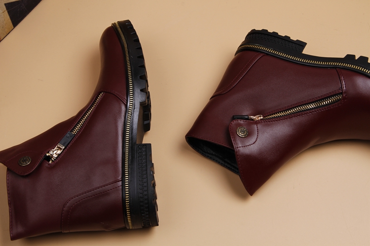 British Martin boot nam Phiên bản Hàn Quốc của giày cao gót mũi nhọn Xu hướng giày nam cao giúp ấm áp mùa thu và mùa đông giầy cổ cao nam