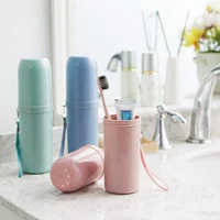 Travel mouth Cup Set Bàn chải đánh răng di động Cup Wash Cup Wash Bag Bàn chải đánh răng Kem lưu trữ Hộp du lịch - Rửa sạch / Chăm sóc vật tư xà phòng giấy