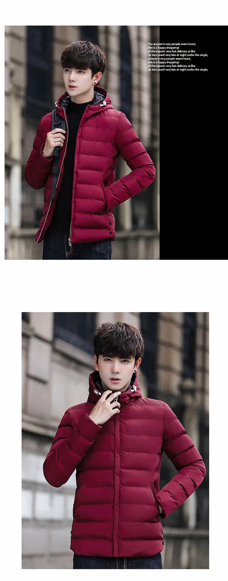 Blouson chaud pour homme      en Polyester - Ref 3112559 Image 22