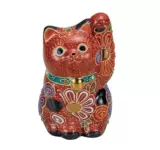 Японская искренняя покупка Kowloon кипячена Япония, сделанная в Японии № 3.3 Hongsheng Small Pure Pure Cerame Ceramic Cat Cat