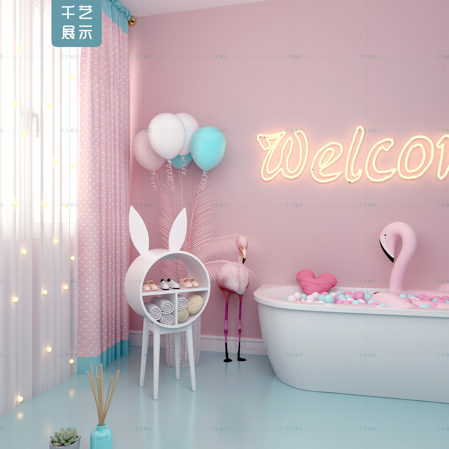 INS Wind Minimalist Scene Soft-mounted Arrangement Decoration Show Shelf Tennis Red Shop Exhibition Rack Swing Frame Teen Heart Photo Props