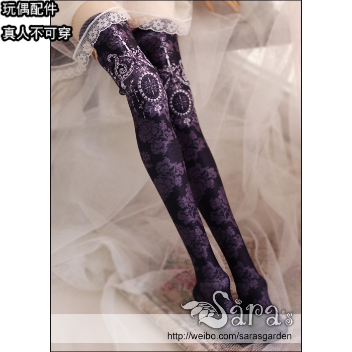 Spot aircastle anti-dyeing knee socks chandelier Zhanxing steam butterfly a variety of ddsd3 points bjd socks