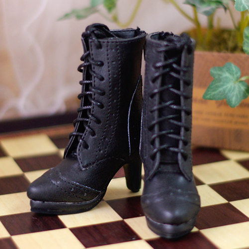 1 3BJD shoes Basic carving high heel boots 3 color DD SD MDD 1 4BJD spot