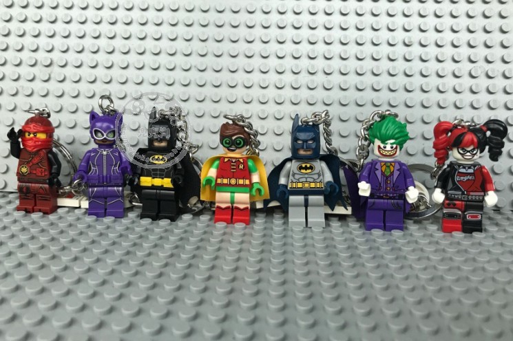 Lego Batman Movie Star Wars Ninja Elf Keychain/Keyring/Chain Pendant Lego Batman Movie Star Wars Ninja Elf Keychain/Keyring/Chain Pendant