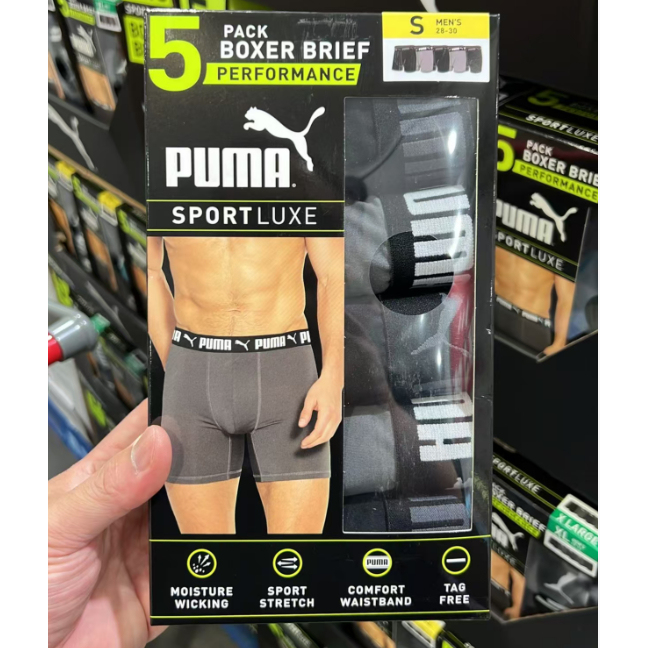 Sam's Club Purchasing Agent for Puma Men's Briefs/Boxer Briefs, Pack of 5