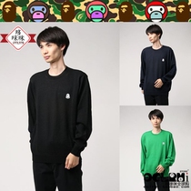 Japanese BAPE ONE POINT CREWNECK Gentleman Small Standard Ape Man Pullover