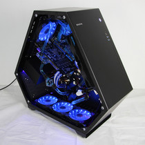 Aluminum 100 Alien F6 All-aluminum Computer Desktop Main case 240 Water cooling ATX Large Motherboard Double-sided Tempered Glass