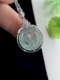 Natural Jade A Grade Rabbit Jade Pendant Ice Type 925 Silver