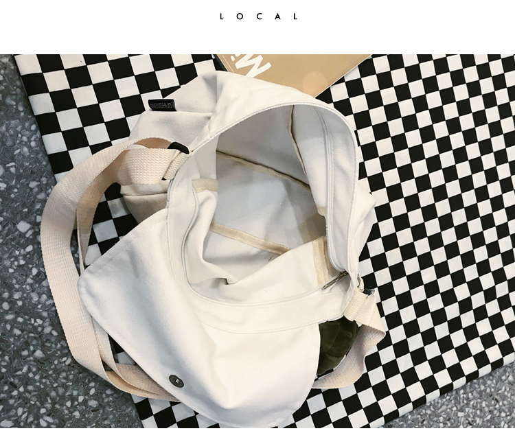 Hồng Kông phong cách crossbody nam Nhật Bản lười gió vải túi đeo vai sinh viên retro giản dị ba lô nữ túi thủy triều - Túi của con người aldo túi xách