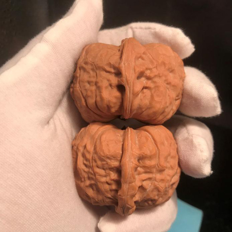 25年必买！44mm大肚南瓜墩麻核桃文玩狮子头，压手王炸种草-手把件-淘宝