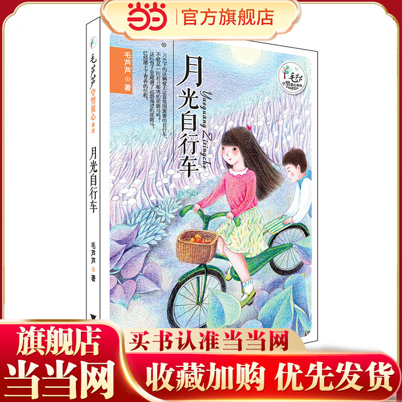 Mao Lulu's Childlike Heart Series—Moonlight Bicycle
