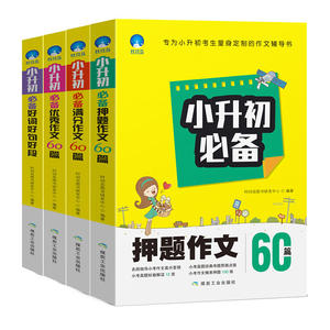 【当当网 正版书籍】小升初必备（满分作文+优秀作文+押题作文+好词好句好段）60篇作文 套装共4册