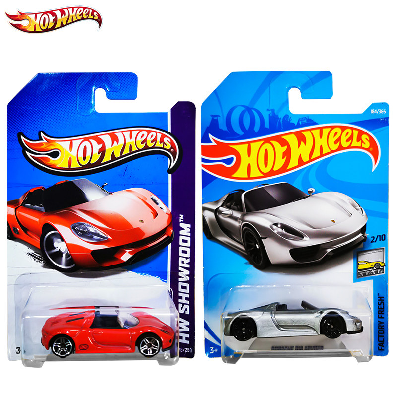 Hotwheels Wind Fire wheels Fire Hot Little Sports Car PORSCHE 918 SPYDER Porsche Alloy Car Mold