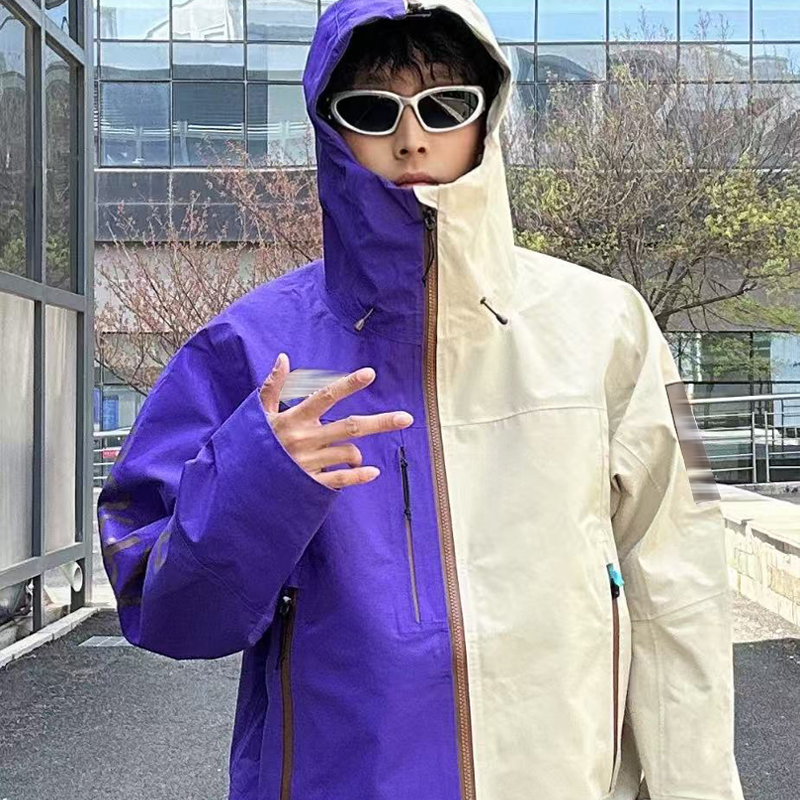 Ss24 Detachable Patchwork Softshell Jacket Unisex Color-Block Ski Jacket Outdoor Jacket Ss24 Detachable Patchwork Softshell Jacket Unisex Color-Block Ski Jacket Outdoor Jacket