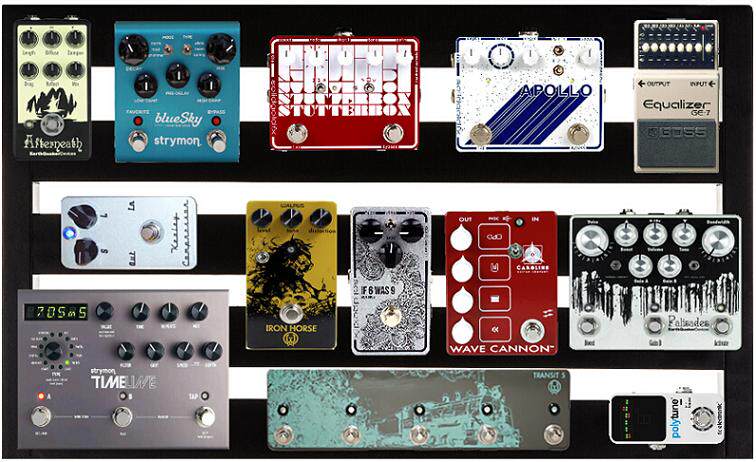 Аксессуары для гитары pedaltrain novo24 新款pt-n24-sc效果器板+包