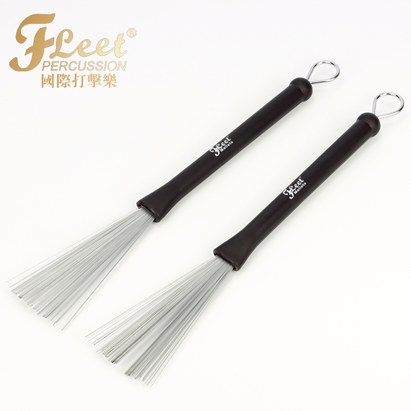 フリートドラムブラシラックドラムバンドルスティックジャズドラムプロフェッショナルスチールブラシプロフェッショナルカードマクロボックスドラムジャズドラムバンドル