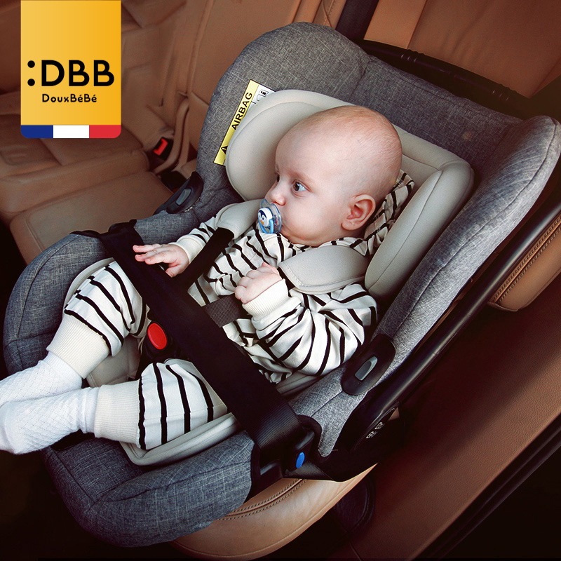 Douxbebe baby basket type car baby safety seat newborn baby simple portable sleeping basket can lie down