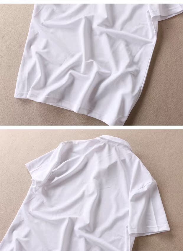 Áo thun bằng vải lưới thoáng khí Mùa hè nam trắng tay áo ngắn polo Phiên bản Hàn Quốc quần áo nhanh khô D335 polo nam