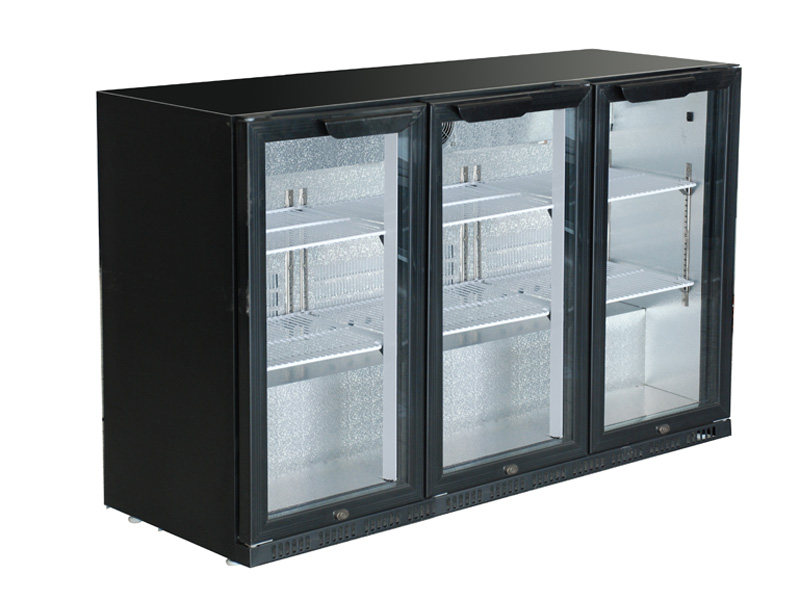 Beer cabinet bar refrigerator three-door beverage cabinet milk tea shop refrigerated display cabinet wine cabinet commercial freezer air-cooled