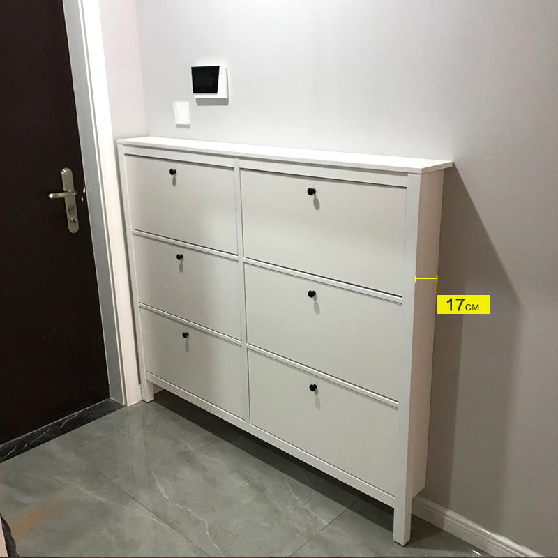 Nordic Simple Modern 17cm Ultra Thin Porch Shoe Cabinet Home Door