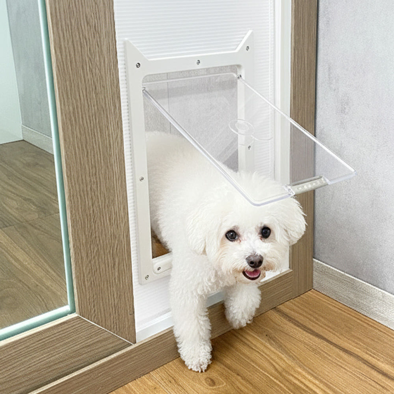 Korean Original Imported Yogi Pet Door for Cats and Dogs to Freely Enter and Exit the Balcony