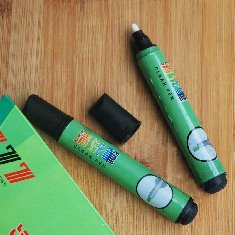 Cleaning pen Cross stitch cleaning pen Mercury leather silver dot cleaning Wash wash stain removal pen