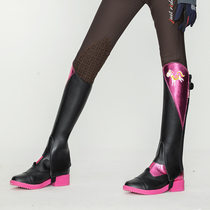 Bachilong childrens equestrian leggings childrens riding leggings childrens equestrian equipment to protect the lower legs