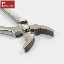 Press nail pliers farrier tools hoof trimming set stainless steel manganese steel crocodile nose pliers BCL440305 equestrian