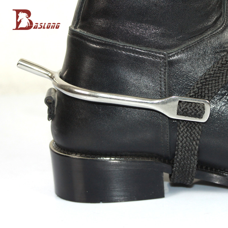 乗馬用拍車、長頭拍車、ステンレススチール製騎士装備、馬具一組、8フィートのドラゴン