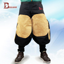 Equestrian stable supplies hoof trimming apron canvas easy-to-clean leather pad removable Velcro eight-foot dragon harness