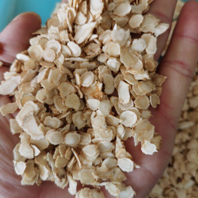 Anguo Chinese herbal medicine market No sulphur American ginseng sheet 0 6 Specifications small Citi Ginseng Sheet Bubble water 1000 grams