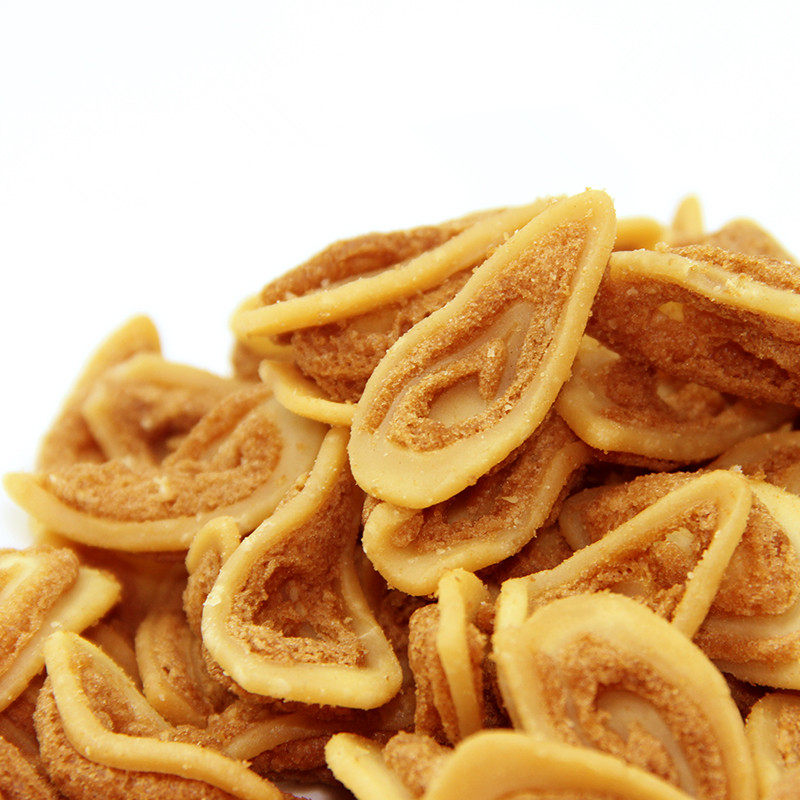 Cat ears zero food cat ear crispy sweet pig ear biscuits pasta crispy big flower slices post-80s nostalgic snacks 500g