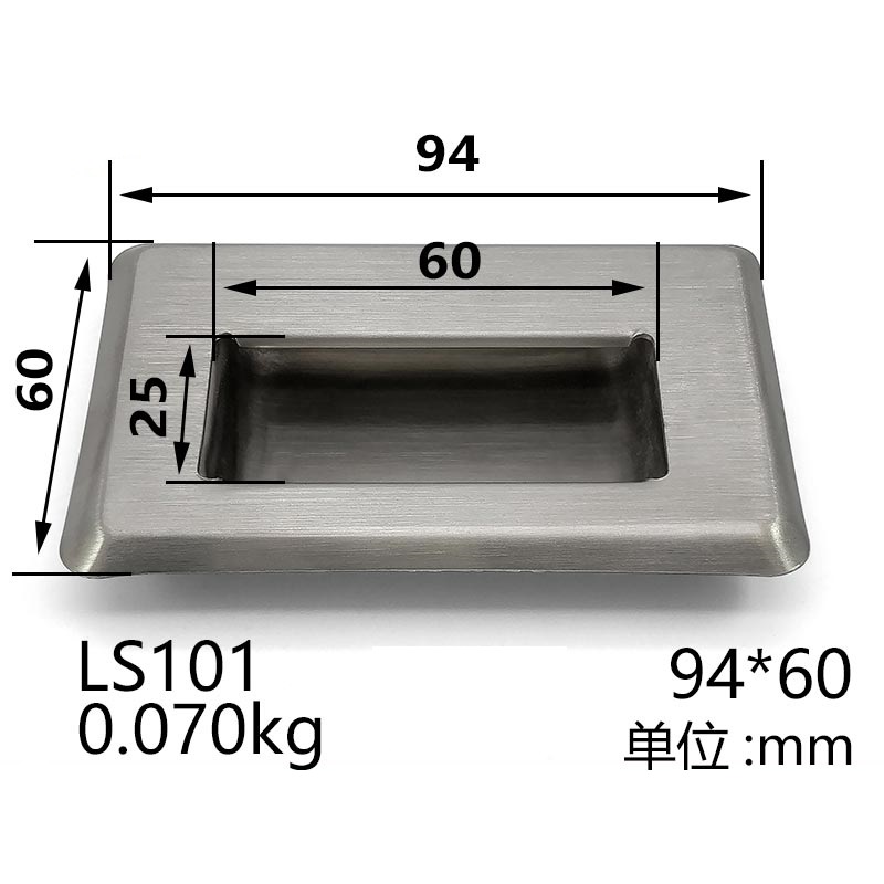 Wire Drawing 304 Stainless Steel Dark Handle Equipment Industry Hide Hinge Embedded Door Handle?A car with a dark loading and holding hands.