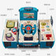 Children's toy car bus school bus steering wheel baby music story inertia police car boy transformation toy
