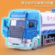 Anti-epidemic spray truck toy large children's alloy fog cannon sprinkler truck fire truck model pull-back dust reduction engineering vehicle