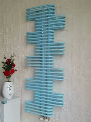 Steel radiator Household plumbing heat sink Wall-mounted powder room heating Art radiator Centralized heating