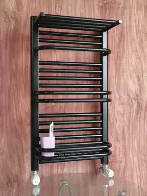 Small bamboo basket radiator cosmetic room wall-mounted heating central heating bathroom towel rack household plumbing heat sink