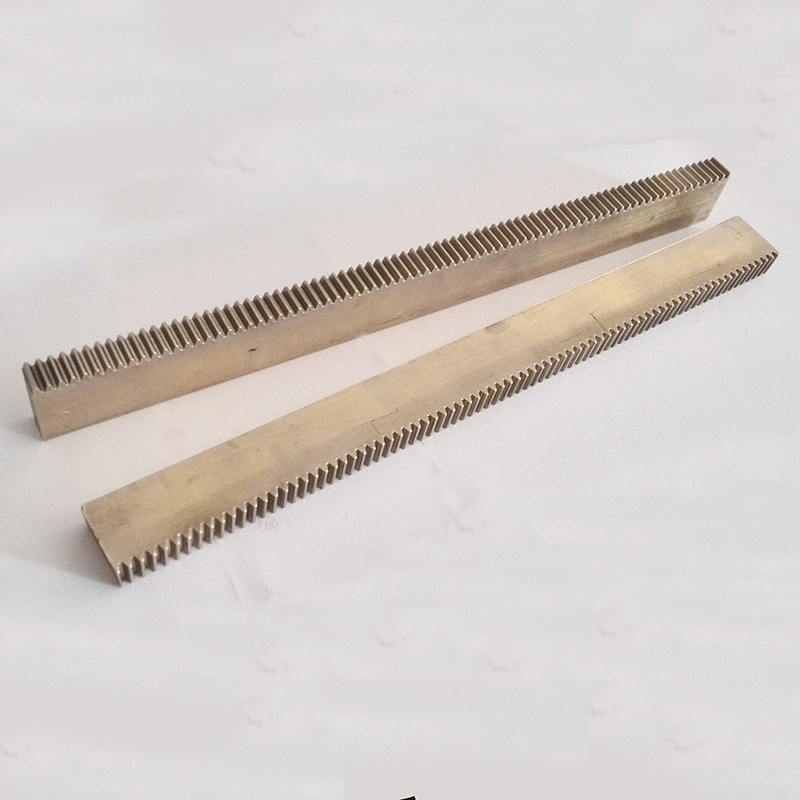 08 mold copper rack metal small modulus transmission guide rail slide gear custom made manufacturer DIY
