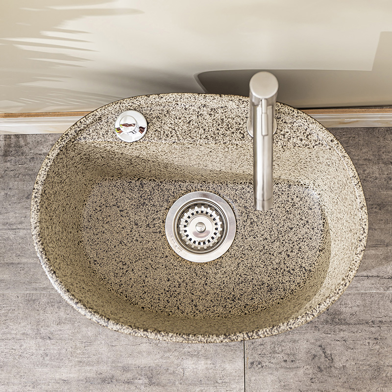The Mop pool table control automatic ceramic wash Mop pool balcony is suing toilet water basin 6 Mop pool