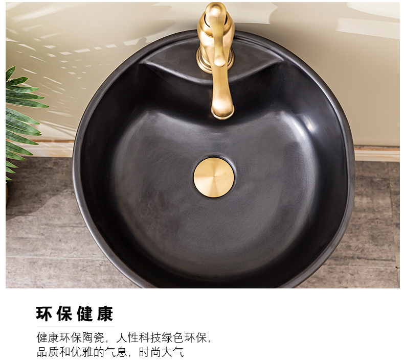 Floor pillar lavabo toilet ceramic lavatory basin balcony is suing the home a whole basin of 11