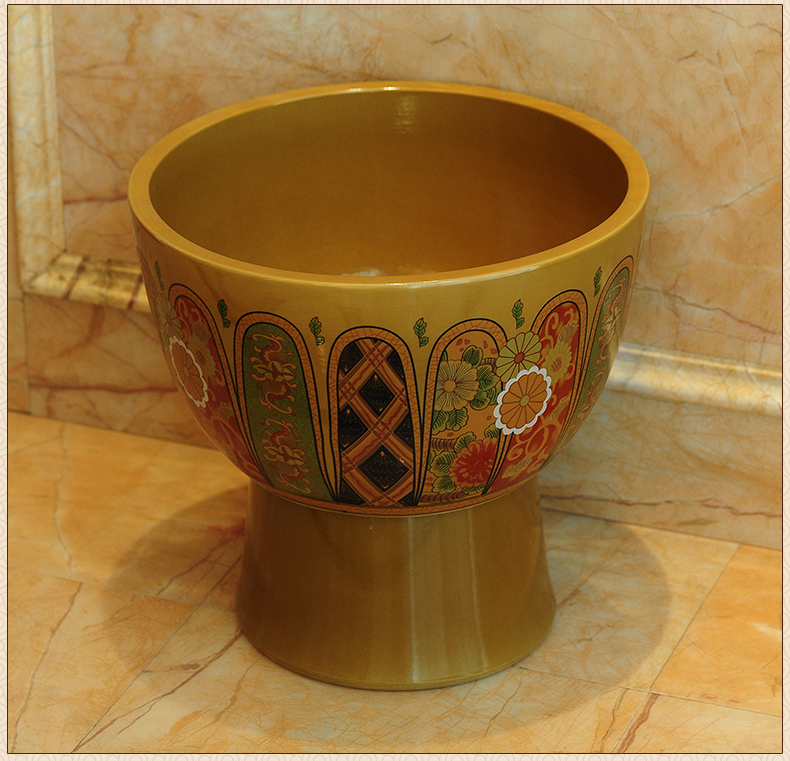 The Mop pool balcony ceramic art basin large Mop Mop pool archaize Mop pool toilet Mop basin