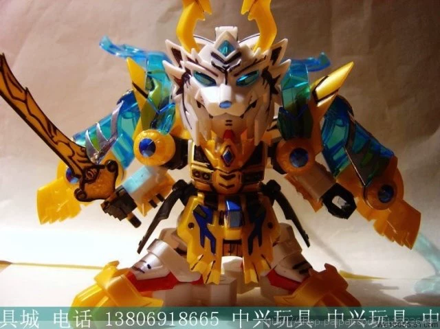 Mô hình tạo KC phiên bản Q của Tam Quốc SDBB ​​933 ném bom Sun Quanhu Phospho phù hợp với đồ chơi - Gundam / Mech Model / Robot / Transformers