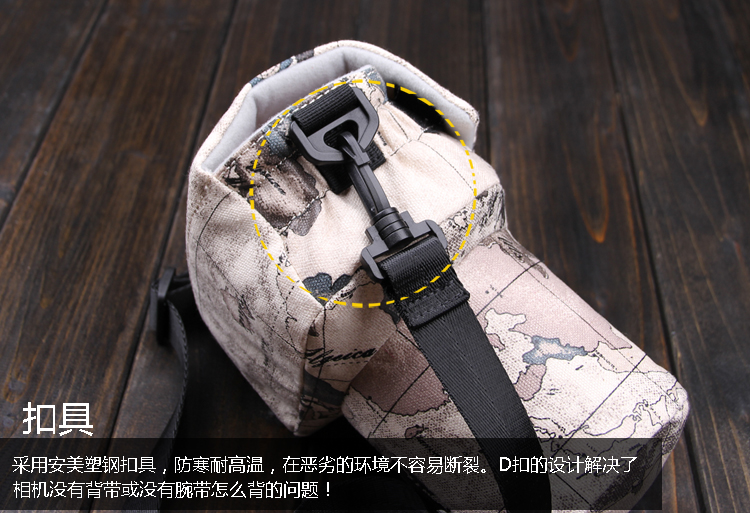 Dễ thương túi lợn túi máy ảnh SLR tay 77D Canon 700D Nikon D5300 dày chống sốc túi bể xách tay - Phụ kiện máy ảnh kỹ thuật số túi đựng chân máy ảnh