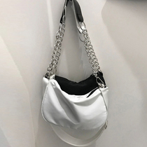 2021 New Korean satchel ins retro casual shoulder bag net red temperament Joker chain shoulder bag female tide